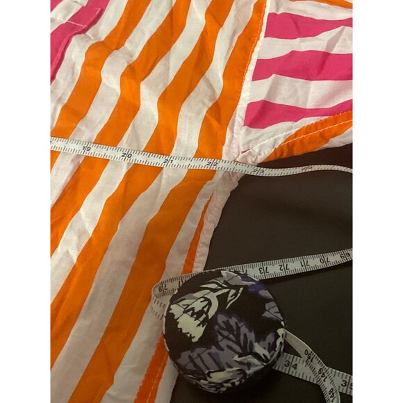 BEACH RIOT Women's Alexa Striped Button Down Top Swim Cover Up S/M - Picture 6 of 12